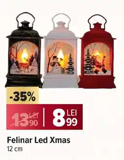 Carrefour Felinar Led Xmas Ofertă