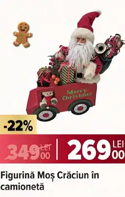 Carrefour Figurină Moş Crăciun în camionetă Ofertă