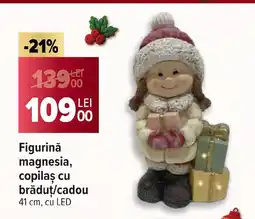 Carrefour Figurinǎ magnesia, copilaș cu brăduţ/cadou Ofertă