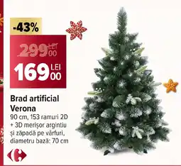 Carrefour Brad artificial Verona Ofertă