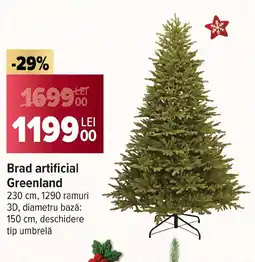 Carrefour Brad artificial Greenland Ofertă