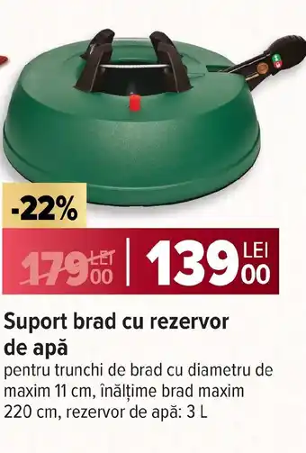 Suport brad cu rezervor de apă