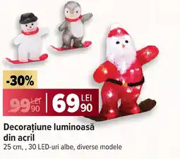 Carrefour Decoraţiune luminoasă din acril Ofertă