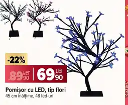 Carrefour Pomişor cu LED, tip flori Ofertă