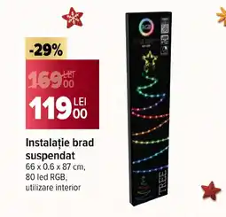 Carrefour Instalaţie brad suspendat Ofertă