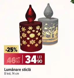 Carrefour Lumânare sticlă Ofertă