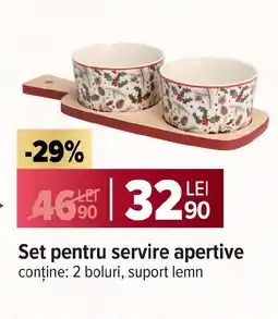 Carrefour Set pentru servire apertive Ofertă