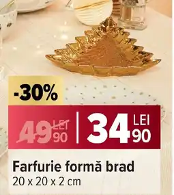 Carrefour Farfurie formă brad Ofertă