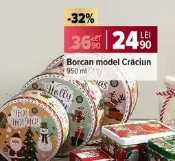Carrefour Borcan model Crăciun Ofertă