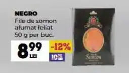 Annabella NEGRO File de somon afumat feliat Ofertă