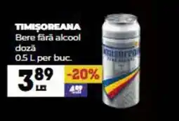 Annabella TIMIȘOREANA Bere fără alcool doză Ofertă