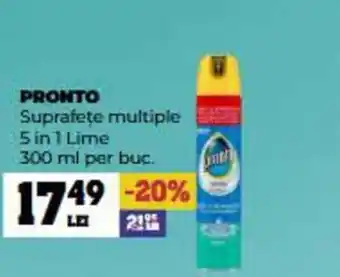 Annabella PRONTO Suprafete multiple 5 in 1 Lime Ofertă