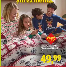 Lidl Esmara® / Esmara® Men Pijama damă / bărbaţi Ofertă