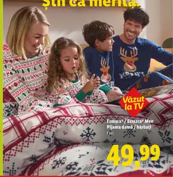 Esmara® / Esmara® Men Pijama damă / bărbaţi