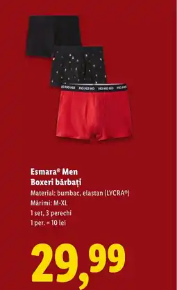 Lidl Esmara® Men Boxeri bărbați Ofertă