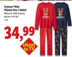 Lidl EsmaraⓇ Kids Pijama fete / băieți Ofertă