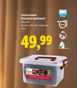 Lidl Livarno home Instalaţie luminoasă Ofertă