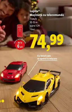 Lidl LupiluⓇ Maşinuţă cu telecomandă Ofertă