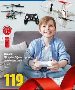 Lidl Jamara Elicopter/Quadcopter cu telecomandă Ofertă
