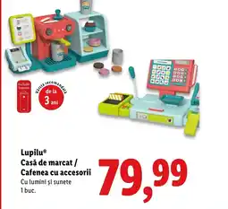 Lidl Lupilu® Casă de marcat/ Cafenea cu accesorii Ofertă