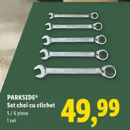 Lidl PARKSIDEⓇ Set chei cu clichet Ofertă