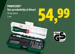 Lidl PARKSIDE® Set şurubelniţă şi bituri Ofertă