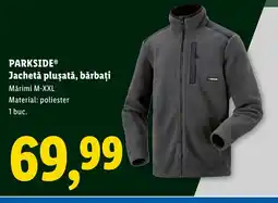 Lidl PARKSIDE® Jachetă plușată, bărbați Ofertă
