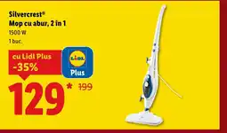 Lidl SilvercrestⓇ Mop cu abur, 2 în 1 Ofertă
