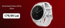 Carrefour Smartwatch Hama 5010, Silver Ofertă