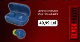 Carrefour Casti wireless Spirit Chop TWS, Albastru Ofertă