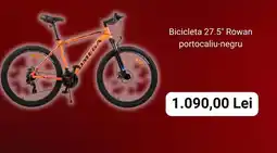 Carrefour Bicicleta 27.5" Rowan portocaliu-negru Ofertă