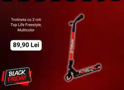 Carrefour Trotineta cu 2 roti Top Life Freestyle, Multicolor Ofertă