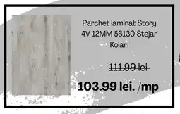 Proges Parchet laminat Story 4V 12MM 56130 Stejar Kolari Ofertă