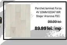 Proges Parchet laminat Forza 4V 10MM 63347 WR Stejar Aranova FSC Ofertă