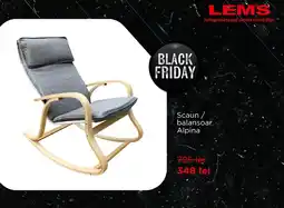 LEMS Scaun / balansoar Alpina Ofertă