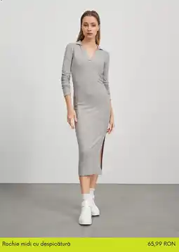 Sinsay Rochie midi cu despicătură Ofertă