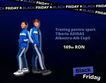 Trening pentru sport Tiberio ADIDAS Albastru-Alb Copii