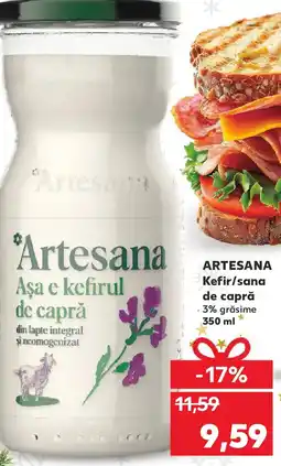 Kaufland ARTESANA Kefir/sana de capră Ofertă
