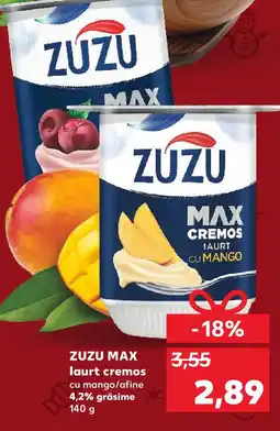 Kaufland ZUZU MAX laurt cremos Ofertă