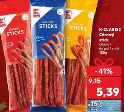Kaufland K-CLASSIC Cârnaţi stick Ofertă