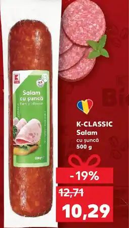 Kaufland K-CLASSIC Salam cu șuncă Ofertă