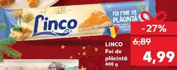 Kaufland LINCO Foi de plăcintă Ofertă