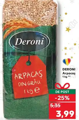 Kaufland DERONI Arpacaş Ofertă