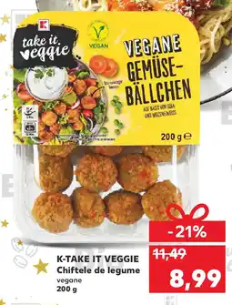 Kaufland K-TAKE IT VEGGIE Chiftele de legume Ofertă