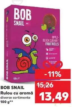 Kaufland BOB SNAIL Rulou cu aromă Ofertă