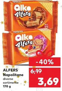 Kaufland ALFERS Napolitane Ofertă