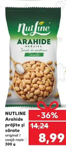 Kaufland NUTLINE Arahide prăjite şi sărate Ofertă