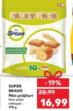Kaufland SUPER BRAVO Mini prăjituri Ofertă