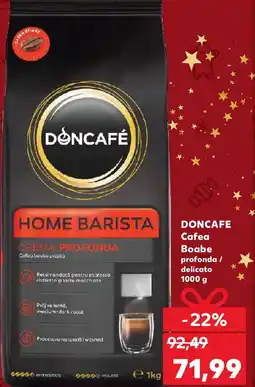 Kaufland DONCAFE Cafea Boabe Ofertă