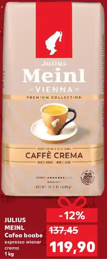 Kaufland JULIUS MEINL Cafea boabe Ofertă